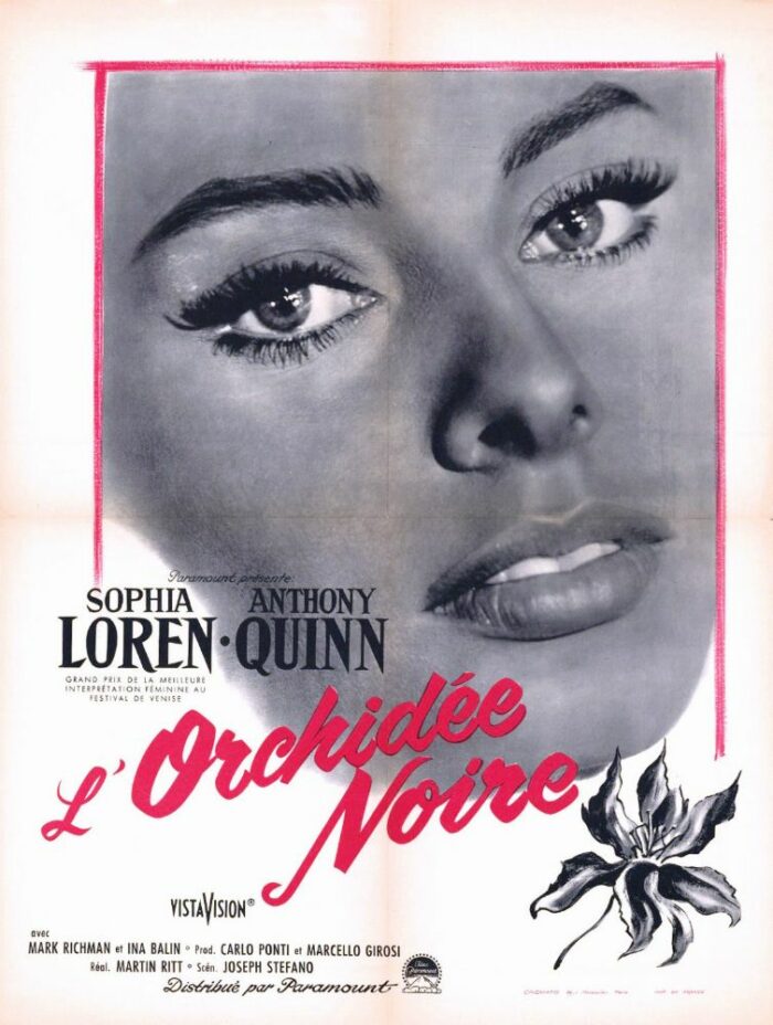 Affiche - ORCHIDEE NOIRE (l') - 60x80cm