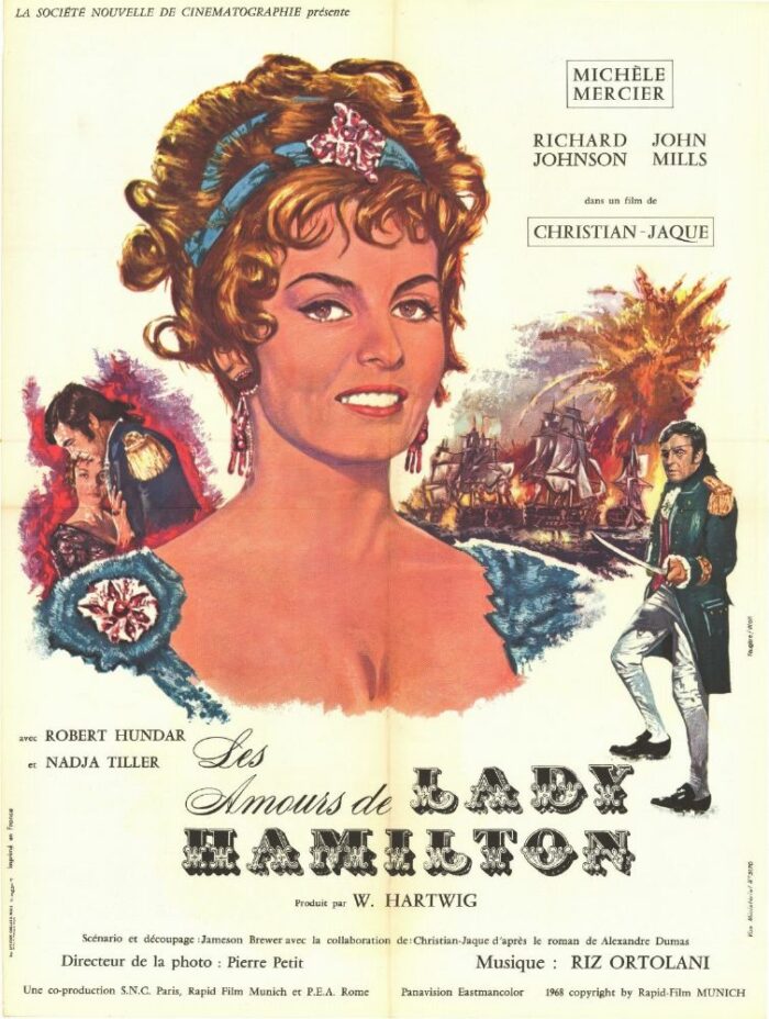 Affiche - AMOURS DE LADY HAMILTON (les) - 60x80cm