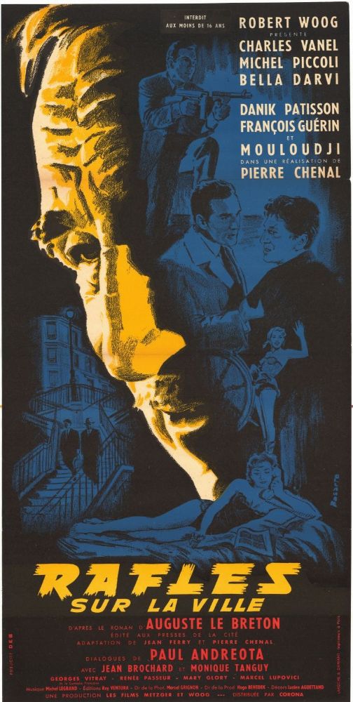 Affiche - RAFLES SUR LA VILLE - 40x80cm