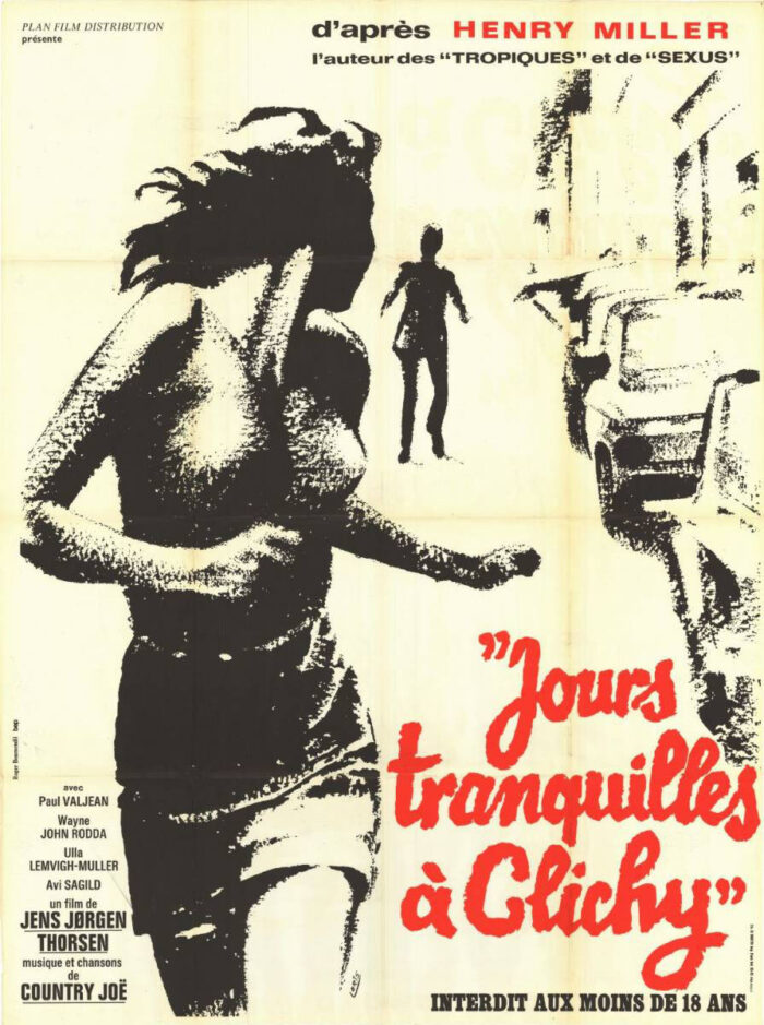 Affiche - JOURS TRANQUILLES A CLICHY - 120x160cm