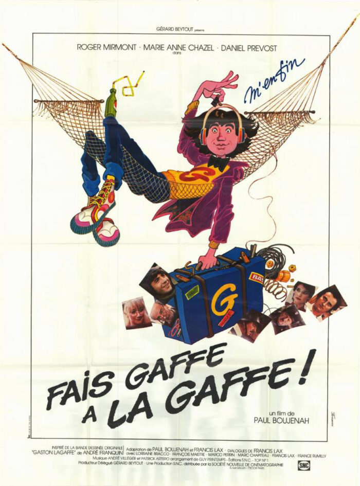 Affiche - FAIS GAFFE A LA GAFFE ! - 120x160cm