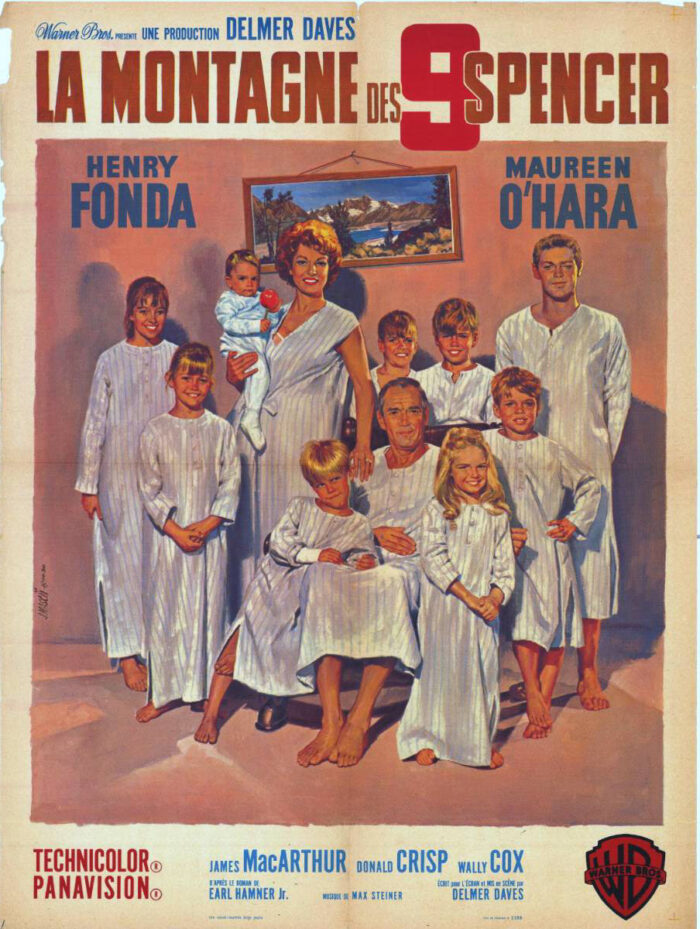 Affiche - MONTAGNE DES NEUF SPENCER (la) - 60x80cm