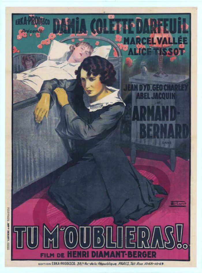 Affiche - TU M'OUBLIERAS - 120x160cm