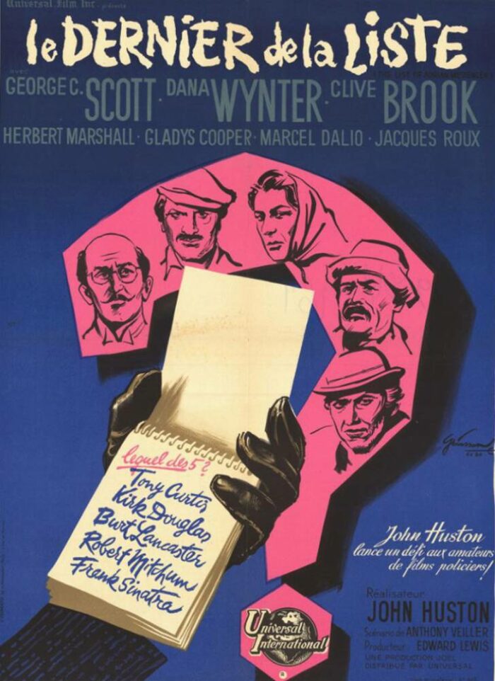 Affiche - DERNIER DE LA LISTE (le) - 60x80cm