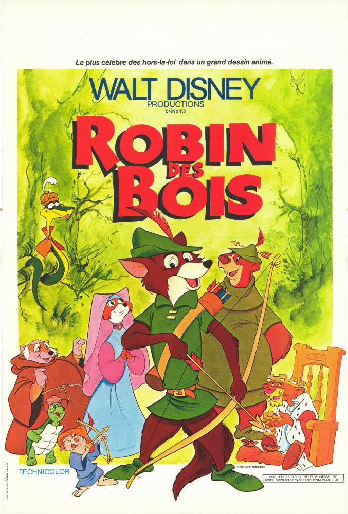 Affiche - ROBIN DES BOIS - Ressortie 40x55cm