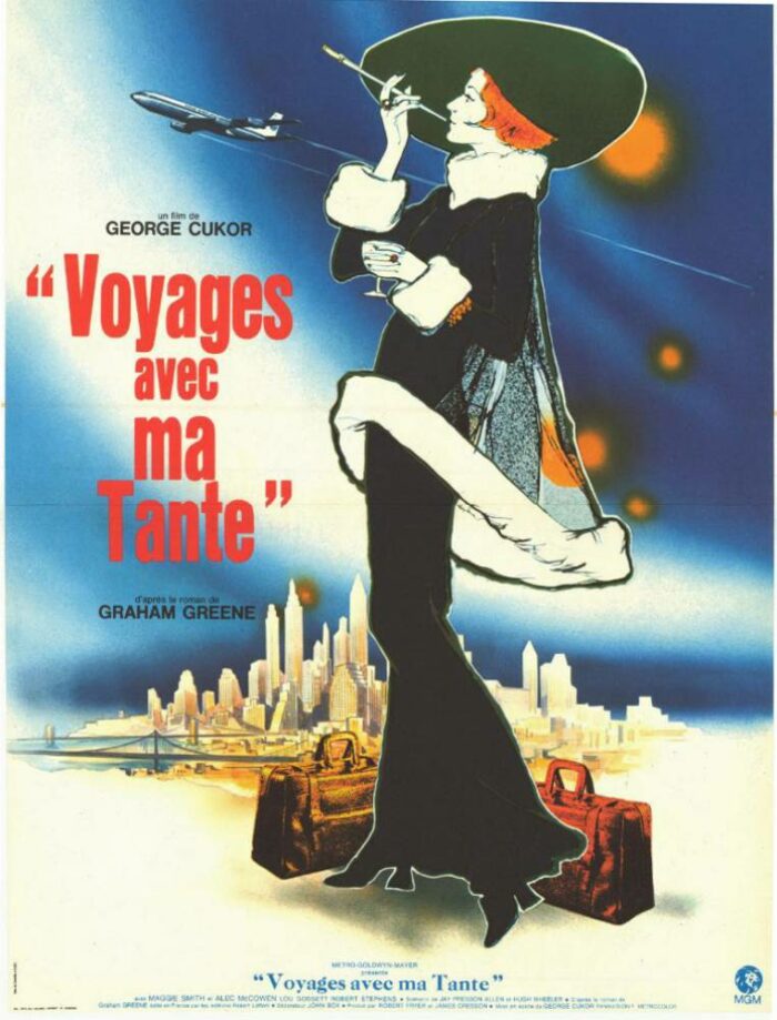 Affiche - VOYAGES AVEC MA TANTE - 40x55cm