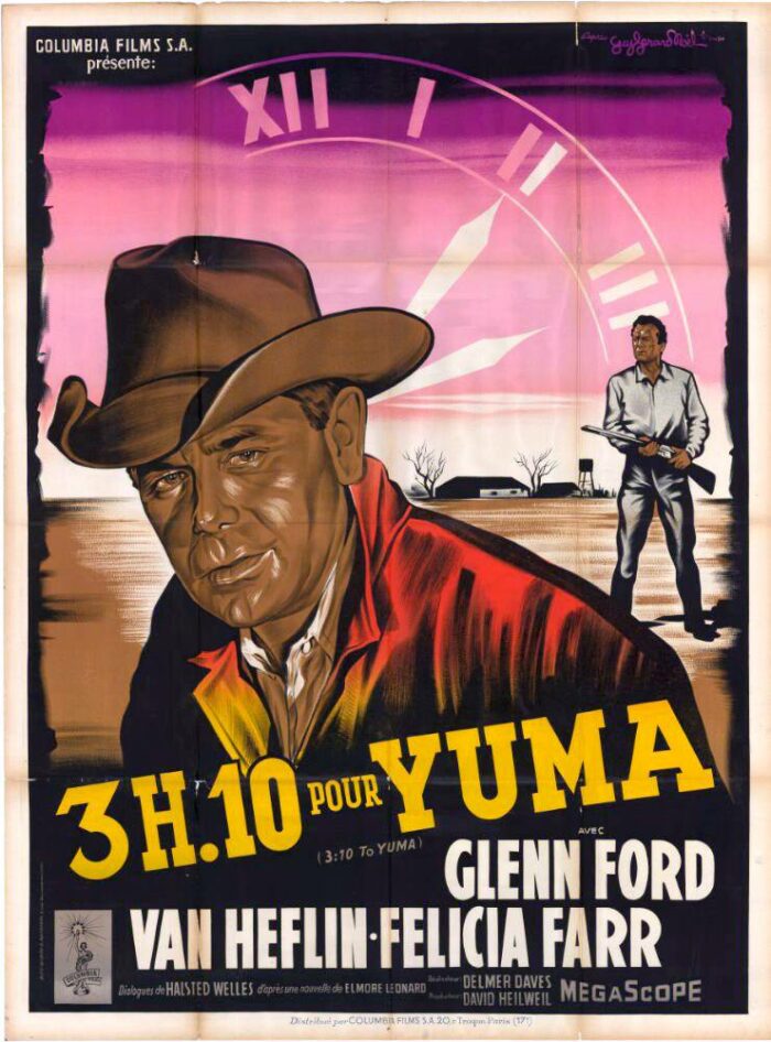 Affiche - TROIS HEURES DIX POUR YUMA - Ressortie 120x160cm