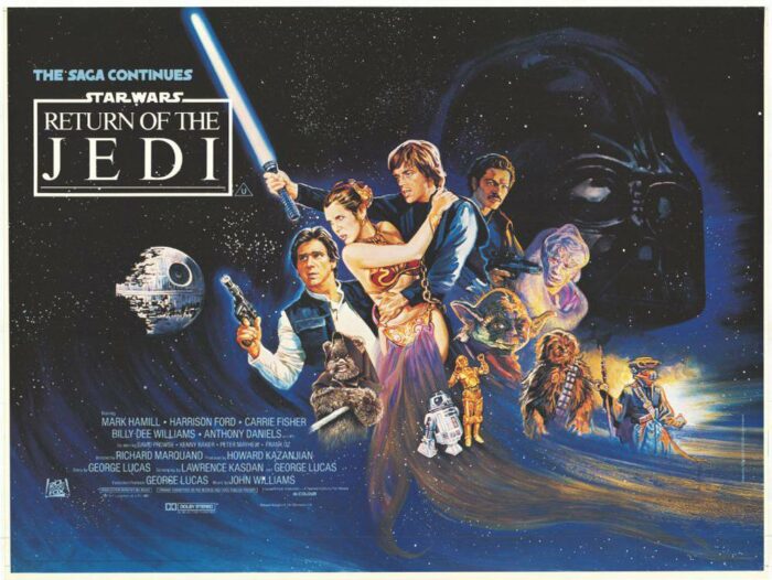 Repro 30x40cm - RETOUR DU JEDI (le) - Anglaise