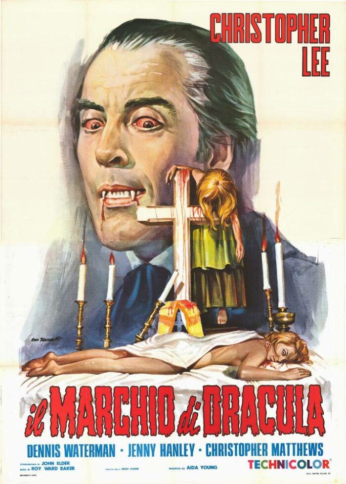 Affiche - CICATRICES DE DRACULA (les) - 140x200cm