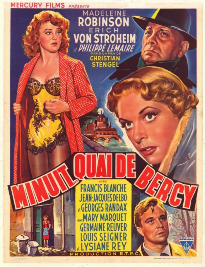 Affiche - MINUIT QUAI DE BERCY - 36x56cm