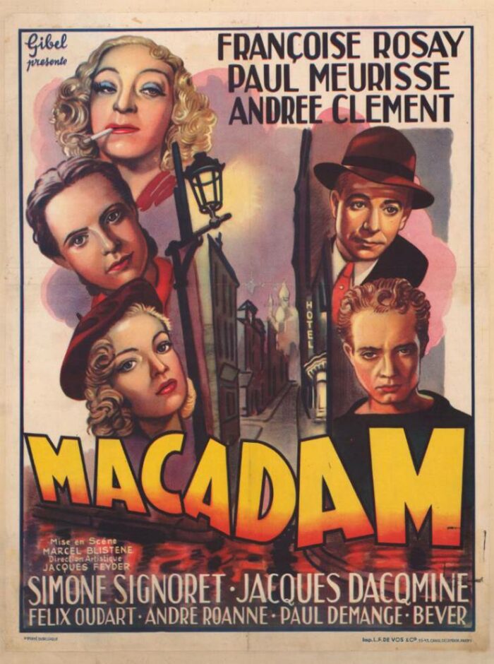 Repro 30x40cm - MACADAM - Belge B