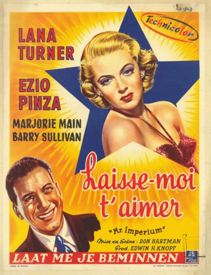 Affiche - LAISSE MOI T'AIMER - 36x56cm