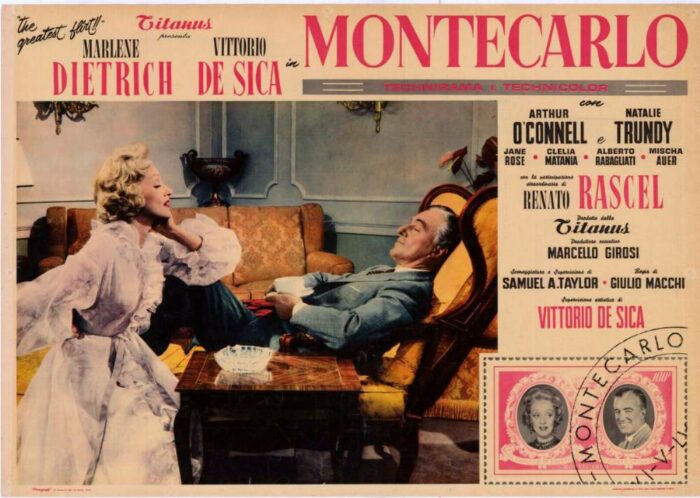 Affiche - MONTE CARLO - 47x66cm H