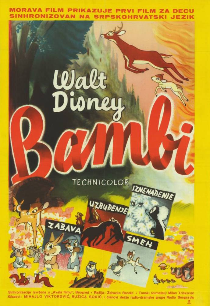 Affiche - BAMBI - 50x70cm