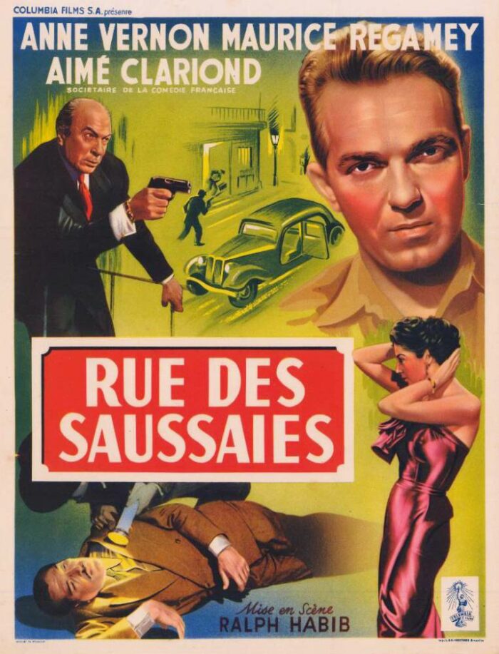 Affiche - RUE DES SAUSSAIES - 36x56cm