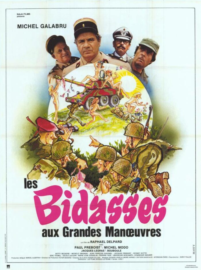 Affiche - BIDASSES AUX GRANDES MANŒUVRES (les) - 120x160cm