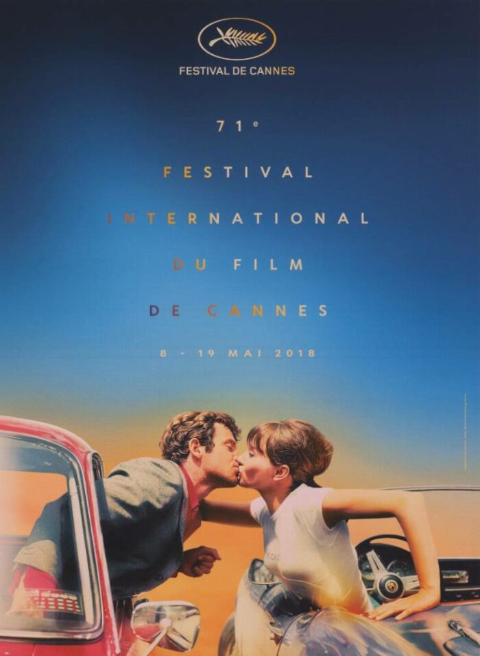 Affiche - FESTIVAL DE CANNES 2018 - 40x55cm