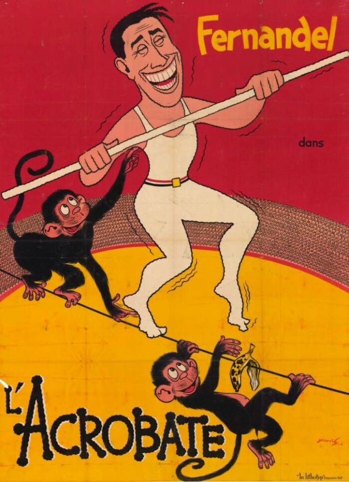 Affiche - ACROBATE (l') - Ressortie 120x160cm