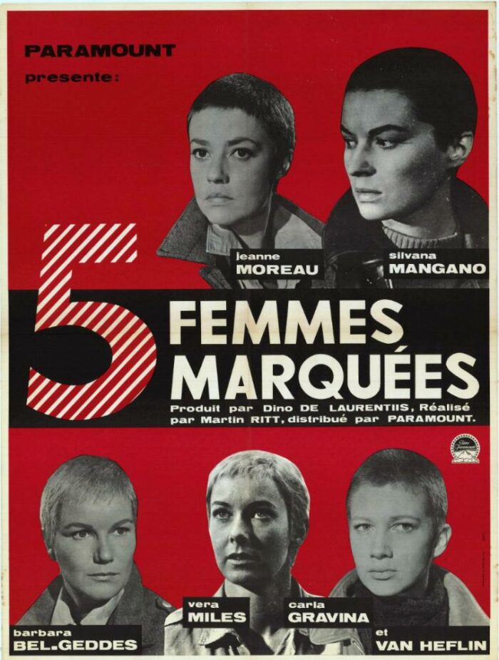Affiche - CINQ FEMMES MARQUEES - Ressortie 60x80cm