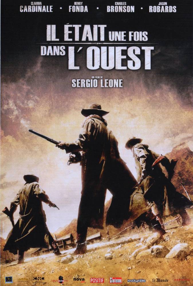 Affiche - IL ETAIT UNE FOIS DANSf L'OUEST - Ressortie 40x55cm C