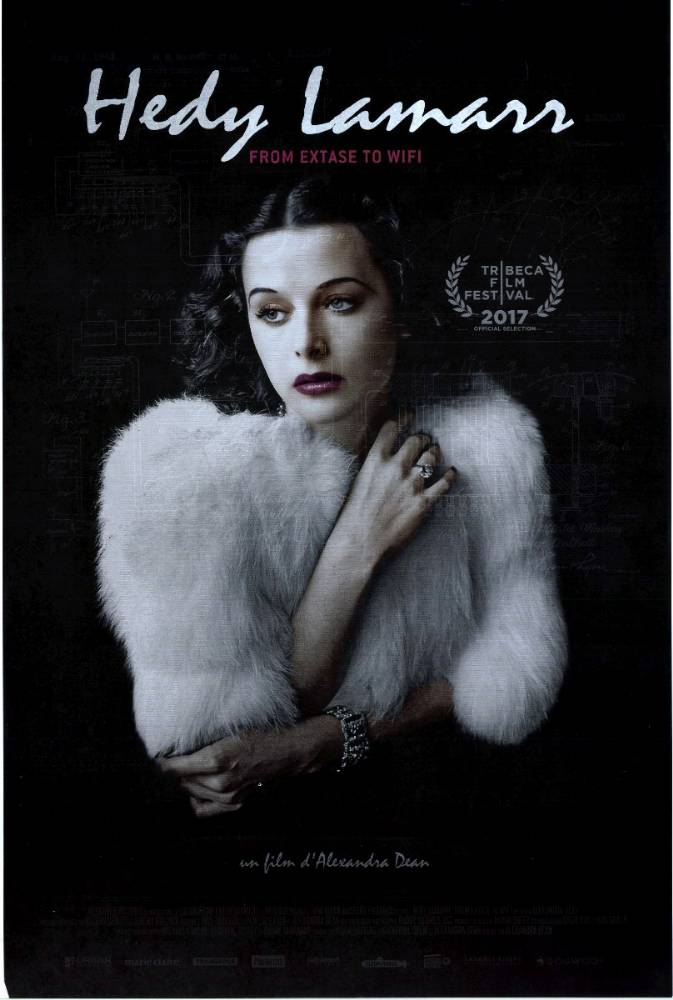 Affiche - HEDY LAMARR: FROM EXTASE TO WIFI - 40x55cm