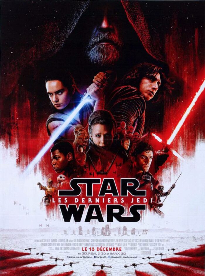 Affiche - STAR WARS: LES DERNIERS JEDI - 40x55cm