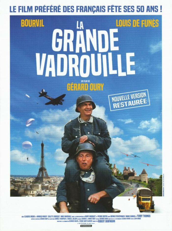 Affiche - GRANDE VADROUILLE (la) - Ressortie 40x55cm c
