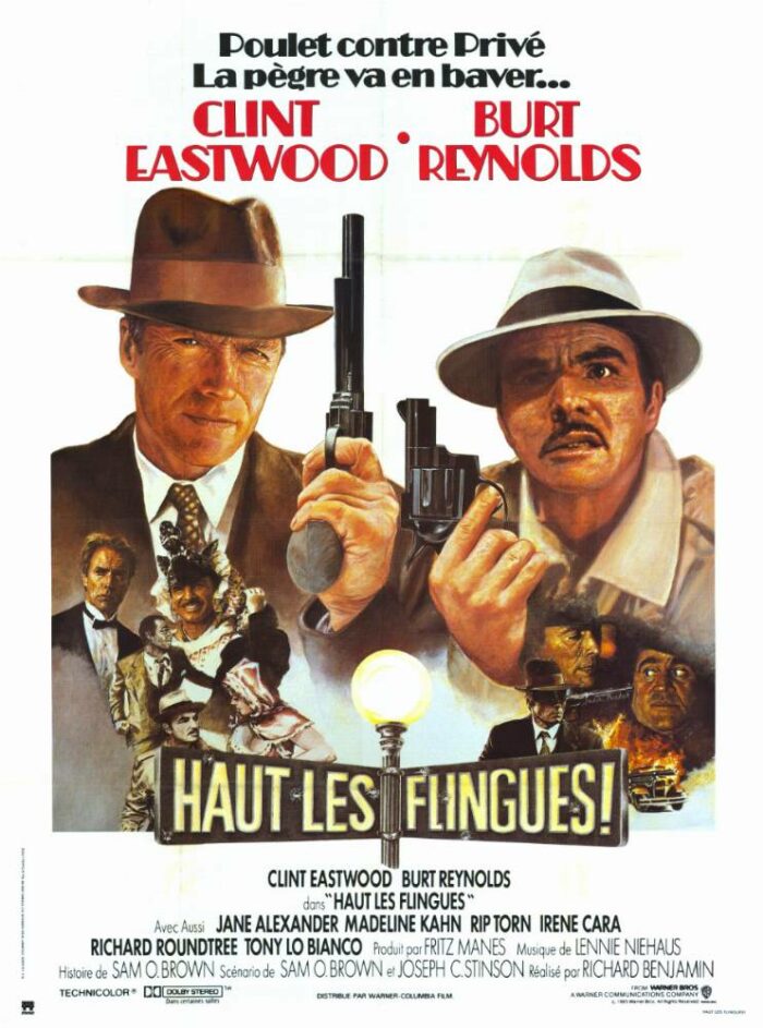 Affiche - HAUT LES FLINGUES - 120x160cm
