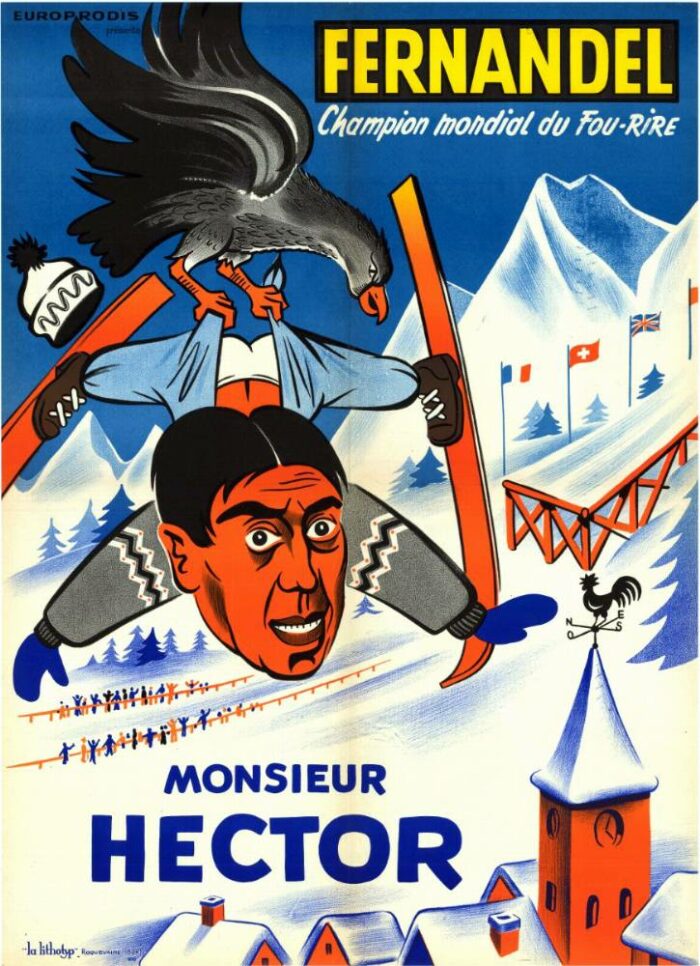 Affiche - MONSIEUR HECTOR - Ressortie 60x80cm
