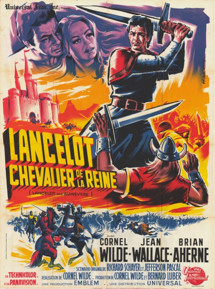 Affiche - LANCELOT CHEVALIER DE LA REINE - 120x160cm