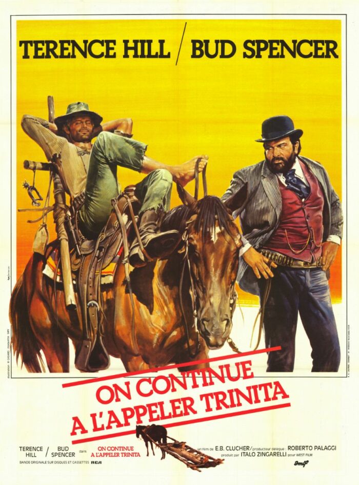 Affiche - ON CONTINUE A L'APPELER TRINITA - Ressortie 120x160cm