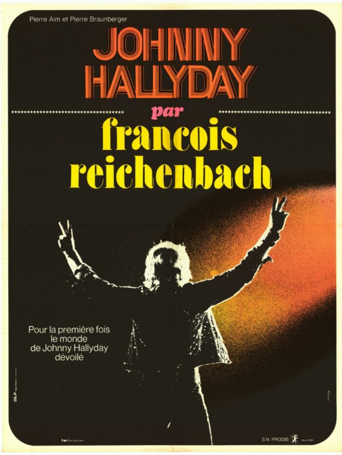 Affiche - JOHNNY HALLIDAY - 60x80cm