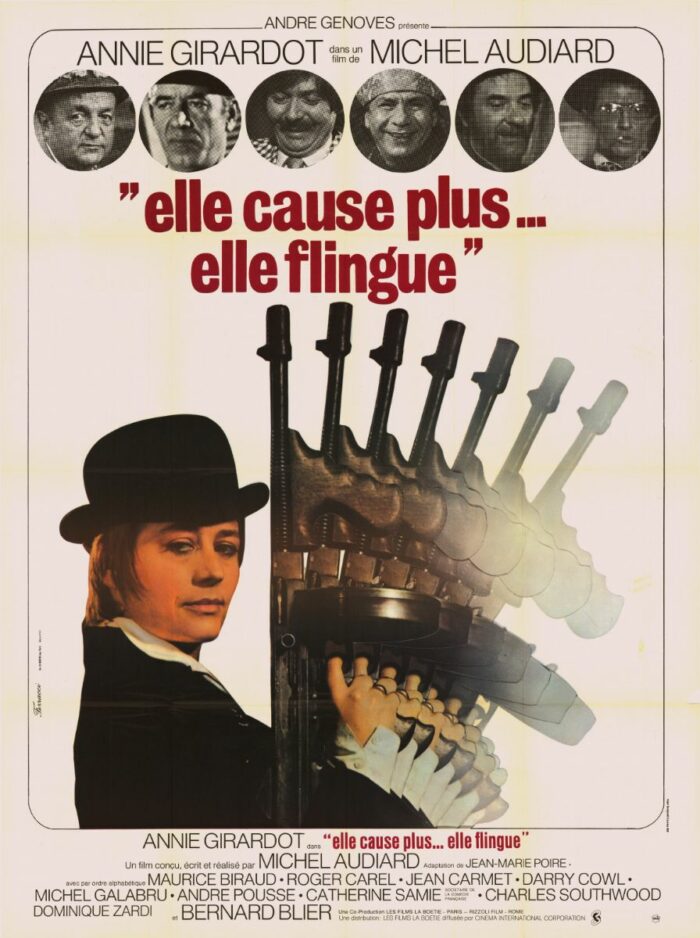 Affiche - ELLE CAUSE PLUS... ELLE FLINGUE - 120x160cm