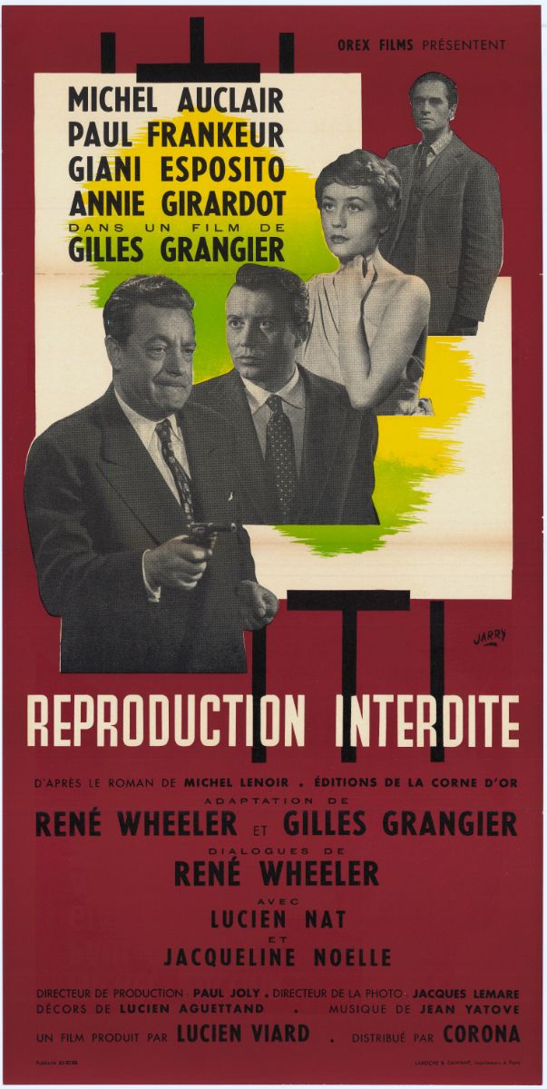 Affiche - REPRODUCTION INTERDITE - 40x80cm