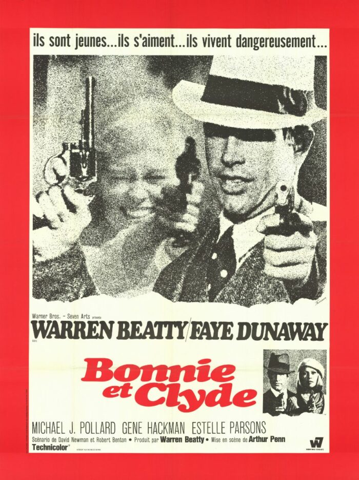 Affiche - BONNIE AND CLYDE - Ressortie 120x160cm B