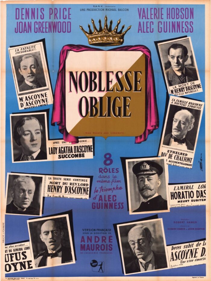 Affiche - NOBLESSE OBLIGE - 120x160cm