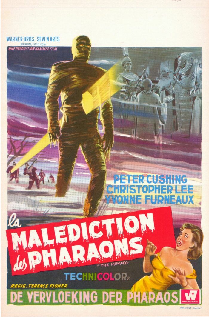 Affiche - MALEDICTION DES PHARAONS (la) - Ressortie 36x56cm