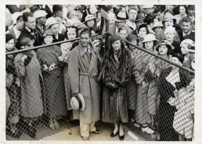Photo - Warner BAXTER, Myrna LOY - 13x18cm