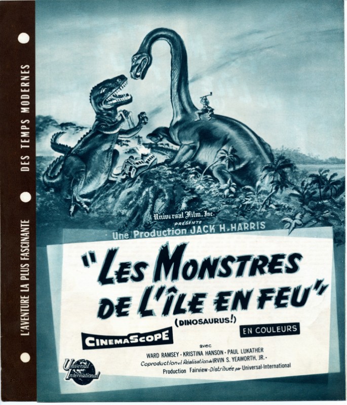 Dossier de Presse - MONSTRES DE L'ILE EN FEU (les)