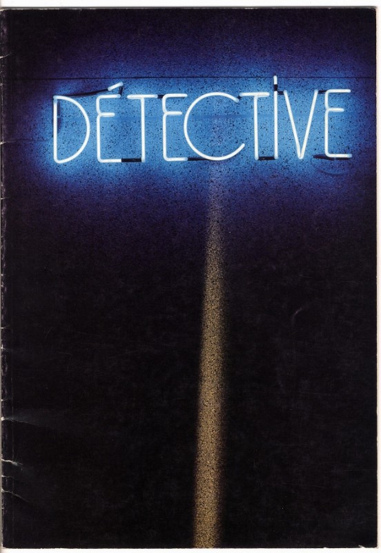 Dossier de Presse - DETECTIVE