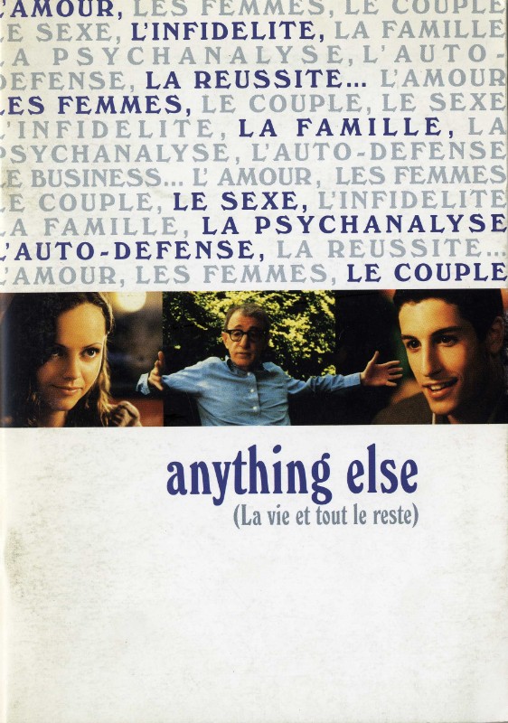 Dossier de Presse - ANYTHING ELSE - LA VIE ET TOUT LE RESTE