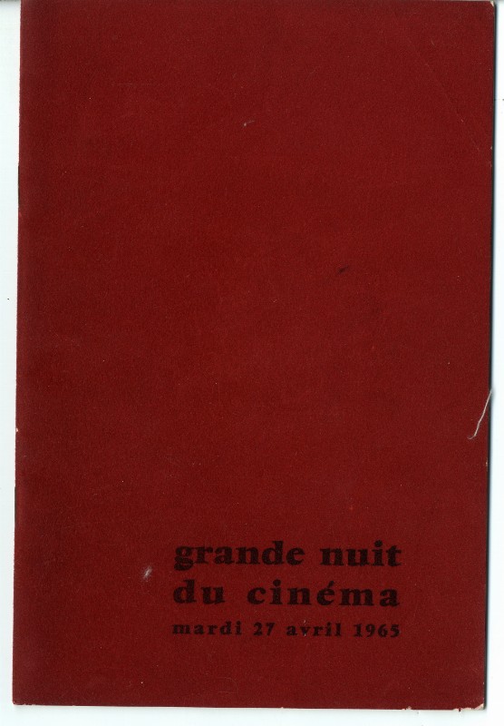Dossier de Presse - GRANDE NUIT DU CINEMA