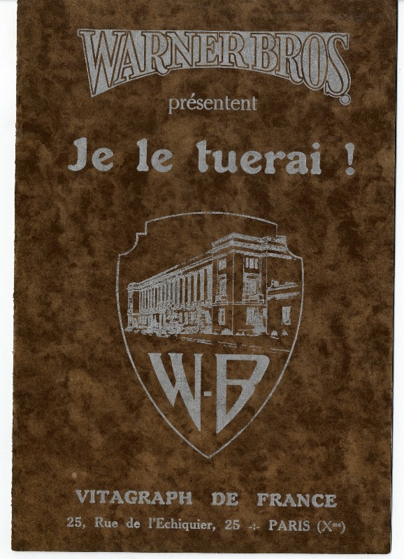 Dossier de Presse - JE LE TUERAI