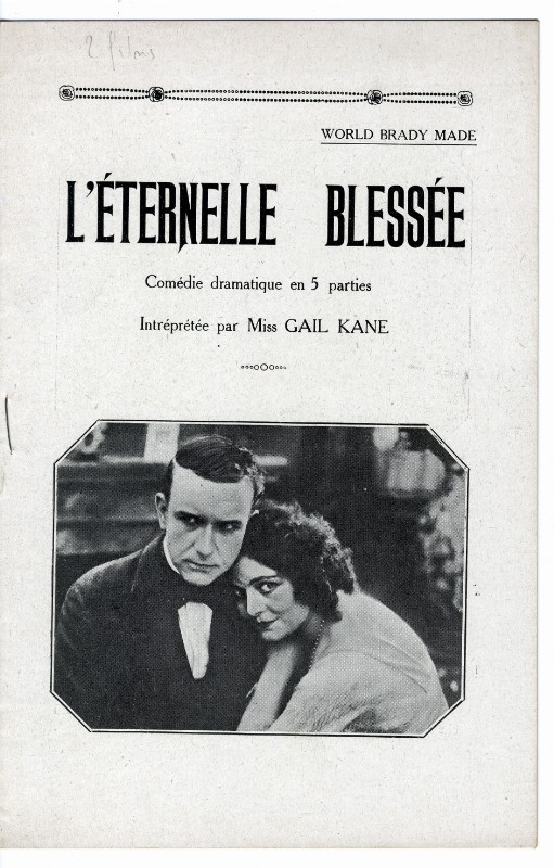 Dossier de Presse - L'ETERNELLE BLESSEE