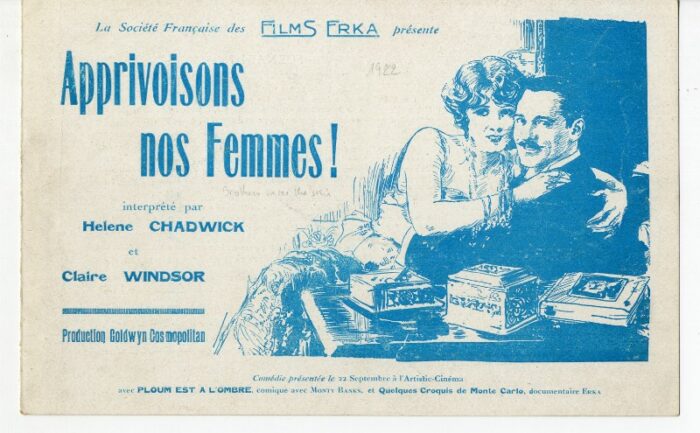 Dossier de Presse - APPRIVOISONS NOS FEMMES