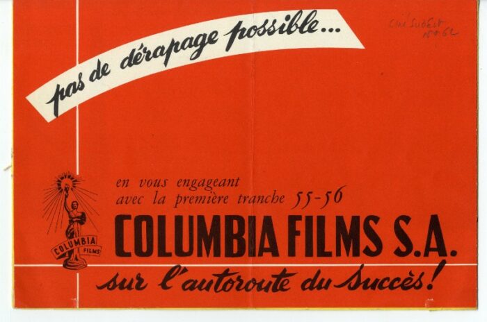 Dossier de Presse - COLUMBIA FILMS