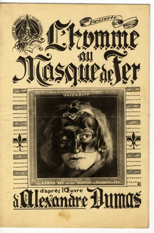 Dossier de Presse - HOMME AU MASQUE DE FER (l')