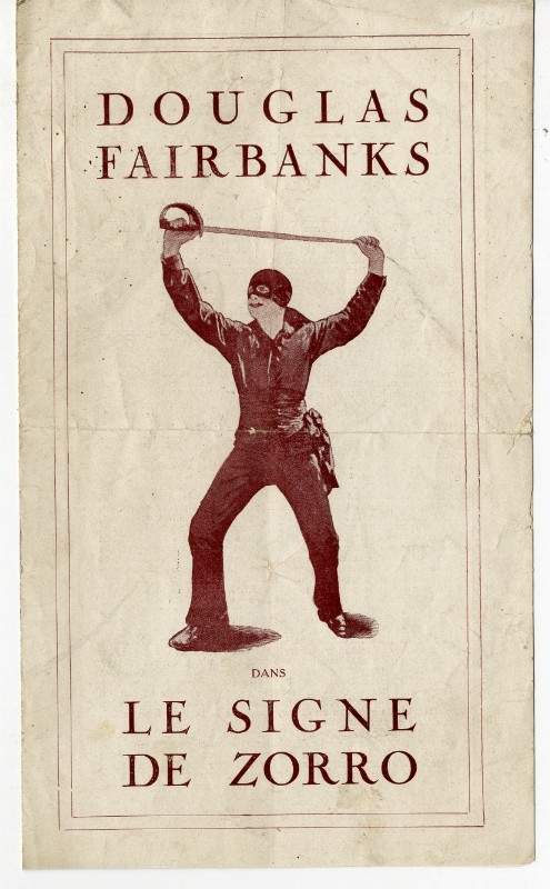 Dossier de Presse - SIGNE DE ZORRO (le)