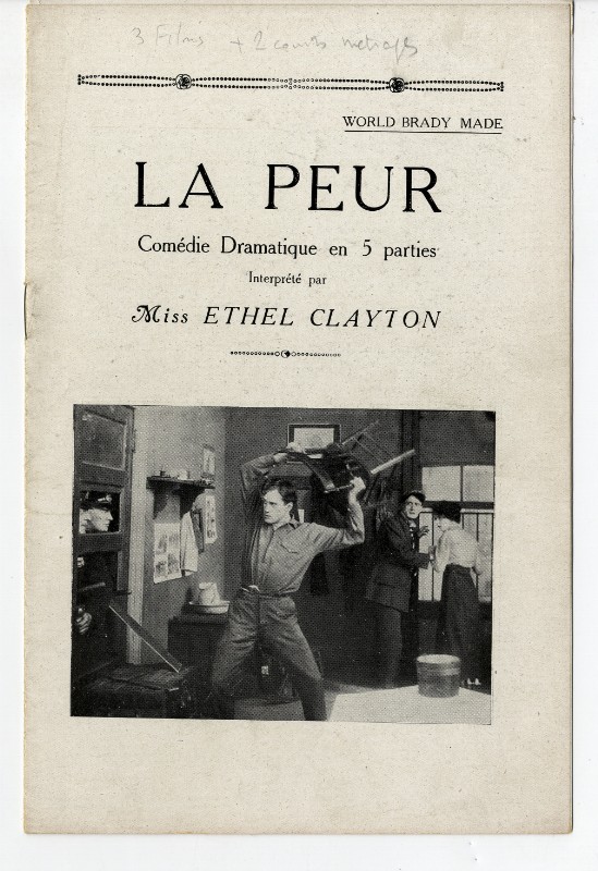 Dossier de Presse - PEUR (la)