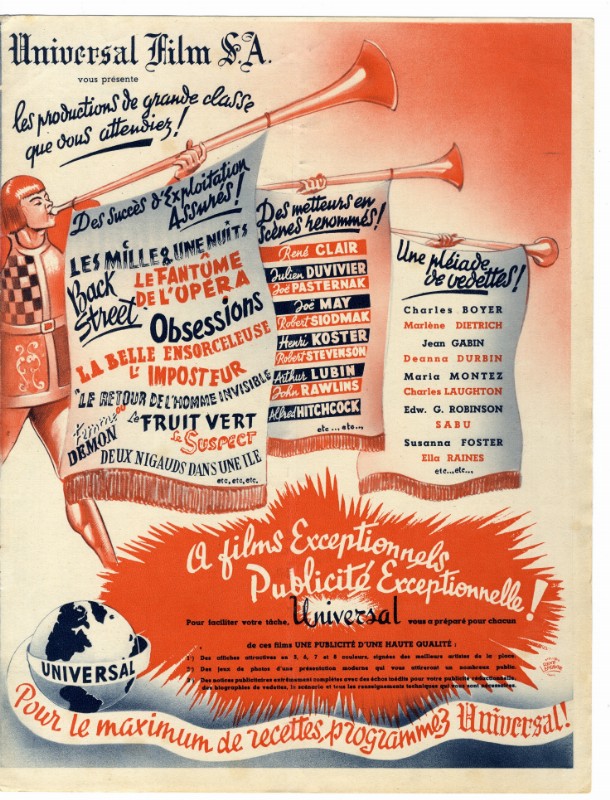 Dossier de Presse - UNIVERSAL